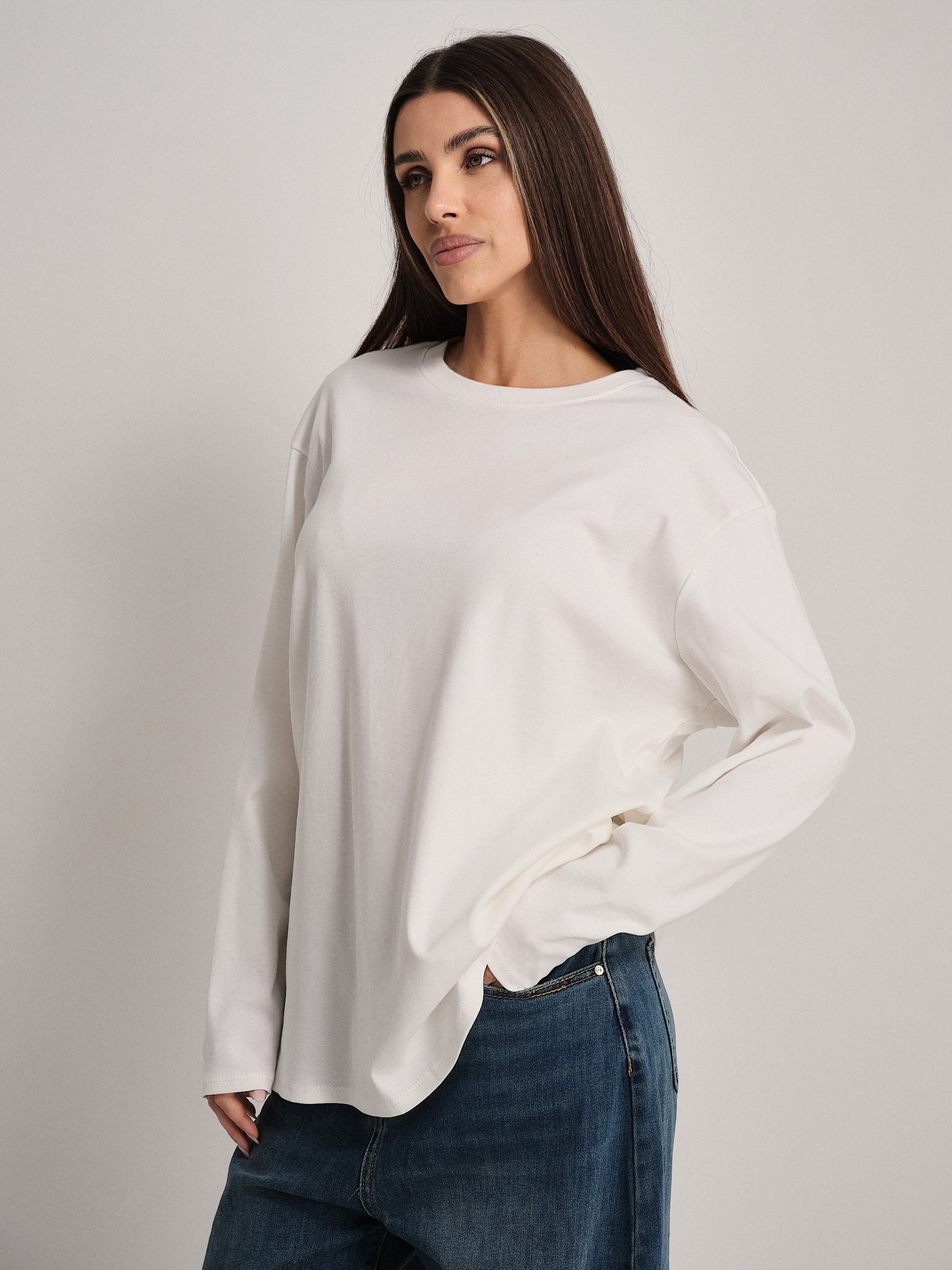 T-shirt oversize da donna casual a maniche corte a tunica top