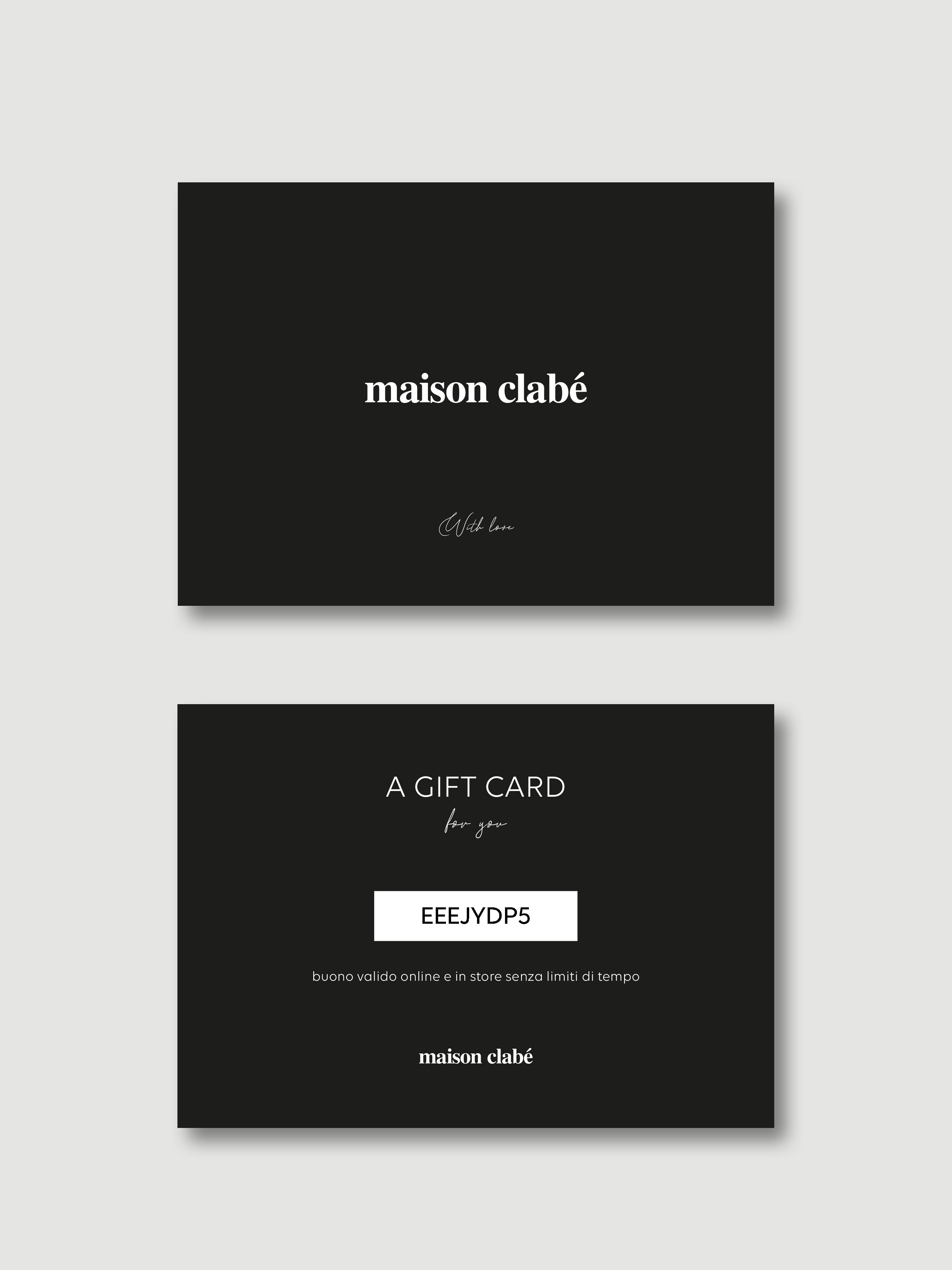 Gift card digitale